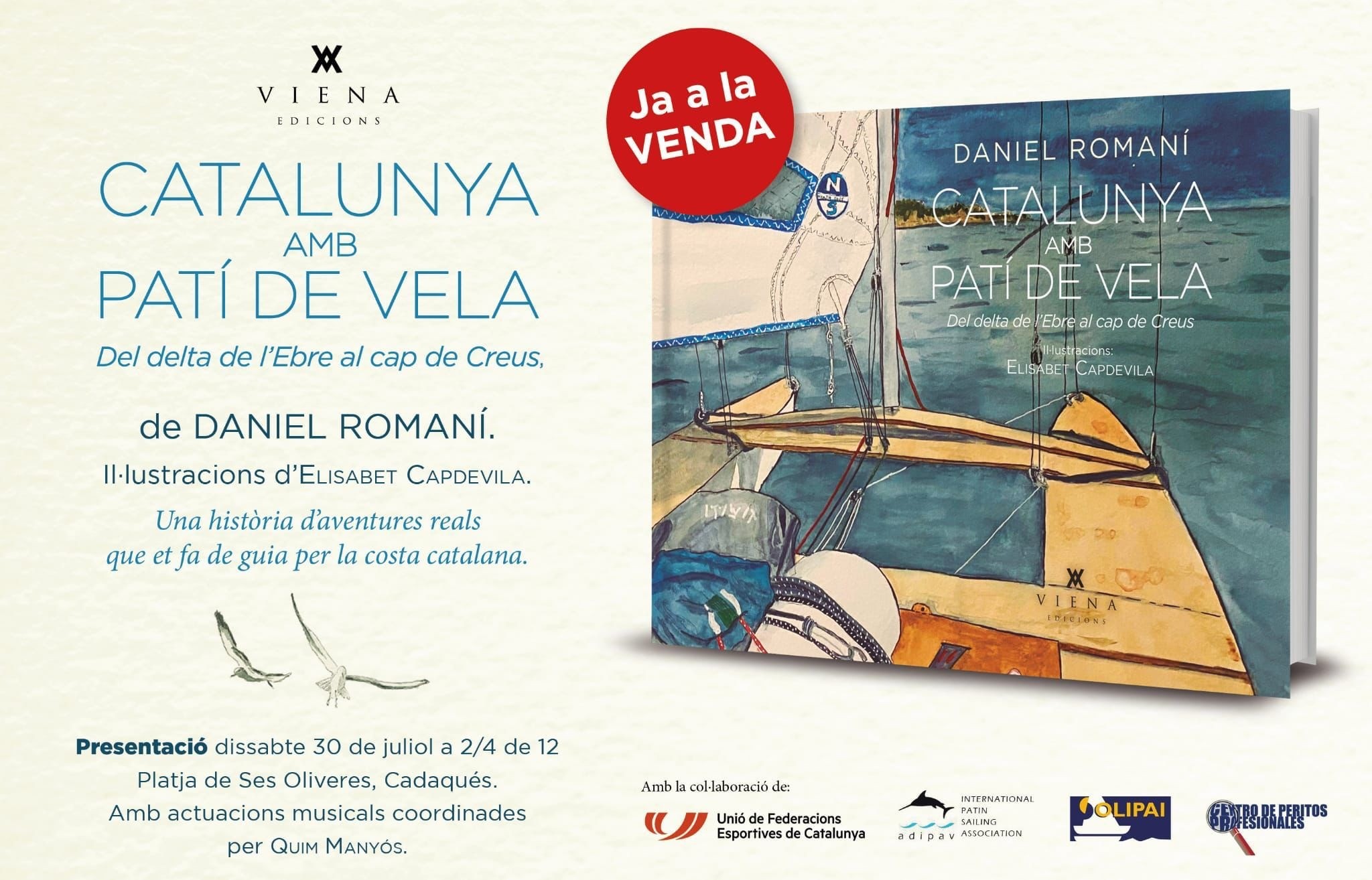 Featured image for Presentación del libro «Catalunya amb patí de vela», sábado 30 de Julio en Cadaqués